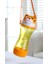 450 ml Bebek Çocuk Saman Fincan Içecek Su Kupası Kolu ile Sevimli Su Suyu Eğitim Şişesi Çocuk Bardak Çocuk Hediye | Kolu Kupası | Bebek Içme Kupası (Sarı) (Yurt Dışından) 3