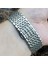 Paslanmaz Çelik Watch Band Bilezik Kadın Erkek Gümüş Düz Uç Watch Band Kayış Izle Aksesuarları | Bantları Izle (Yurt Dışından) 4