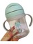 300 ml Çocuk Karikatür Bebek Ölçekli Saman Fincan Antica Boğulma Bebek Kolu Dayanıklı Düşen Su Şişesi Top Öğrenme Içecek Kupası | Kupalar (Yeşil) (Yurt Dışından) 1