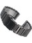 20MM Serin Üstün Köpekbalığı Mesh Watchband Siyah Bilek Watch Band Askı Lüks Katı Bağlantı Paslanmaz Çelik Değiştirme | Örgü Kordonlu Band | Köpekbalığı Meshwatchband Siyah (Yurt Dışından) 2