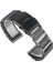 20MM Serin Üstün Köpekbalığı Mesh Watchband Siyah Bilek Watch Band Askı Lüks Katı Bağlantı Paslanmaz Çelik Değiştirme | Örgü Kordonlu Band | Köpekbalığı Meshwatchband Siyah (Yurt Dışından) 4