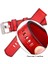 18 * 16MM Çift Taraflı Hakiki Deri Watch Band Askı Kadın Erkek Dana Watchband Kemer Kırmızı Bilezik | Watch Bands (Yurt Dışından) 4