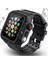 Su Geçirmez Rugged Kılıf ile Silikon Bant Için Apple Watch Uyumlu Series Için IWatch Uyumlu Askı Ekran Koruyucu Kapak | Izle Bantları (Yurt Dışından) 1