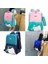 Kızlar Için Sevimli Karikatür Kedi Okul Sırt Çantası Ilkokul Çantaları Çocuklar Seyahat Sırt Çantaları Mochila Escolar (Mor) (Yurt Dışından) 4