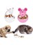 Yavaş Besleyici Fare Oyuncak Kedi Güvenli Dayanıklı Gıda Dağıtım Tumbler Tedavi Topu Yavru Oyuncaklar İle Çıkarılabilir Kapak Pet Oyun Oyunları | Kedi Oyuncakları (Beyaz) (Yurt Dışından) 3