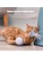 Kedi Tekerlek Oyuncak Gatos Oyuncaklar Juguetes Para Jouet Sohbet Pet Interaktif Kitten Pour Oyunu Elektrikli Led Tüy Sopa Düzensiz Döner | Kedi Oyuncakları (Mavi) (Yurt Dışından) 4