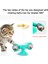 Dönen Oyuncak Kedi Tüy Rolling Topu Catnip İle Dalma Interaktif Tırmanma Oyuncaklar Eğitim Geliştirilmesi Iq Kedi Ürünleri Evcil Hayvanlar Için | Kedi Oyuncakları (Mavi) (Yurt Dışından) 3