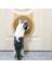Masif Ahşap Kedi Kafası Scratcher El Dokuma Sisal Dayanıklı Kedi Oyuncak Malzemeleri (Yurt Dışından) 2