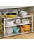 Lavabo Organizer Altında Genişletilebilir 1/2tier Mutfak Malzemeleri Dolap Organizatör, (Yurt Dışından) 3