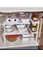 Lavabo Organizer Altında Genişletilebilir 1/2tier Mutfak Malzemeleri Dolap Organizatör, (Yurt Dışından) 4