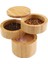 Bambu Üçlü Tuz Kutusu, Ahşap Kutu,(Yurt Dışından) 4