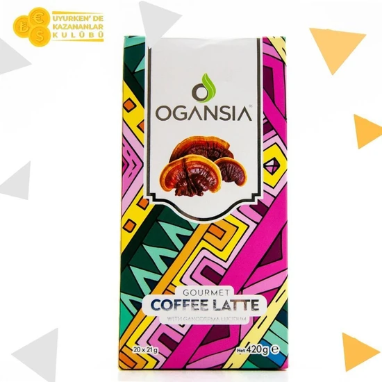Easyso Ogansia Coffee Latte Arabica Çekirdekli + Reishi Mantar Ekstreli