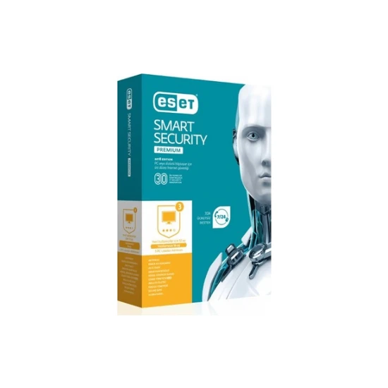 Nod32 Eset Smart Security Premium 2023 1 Kullanıcı 1 yıl