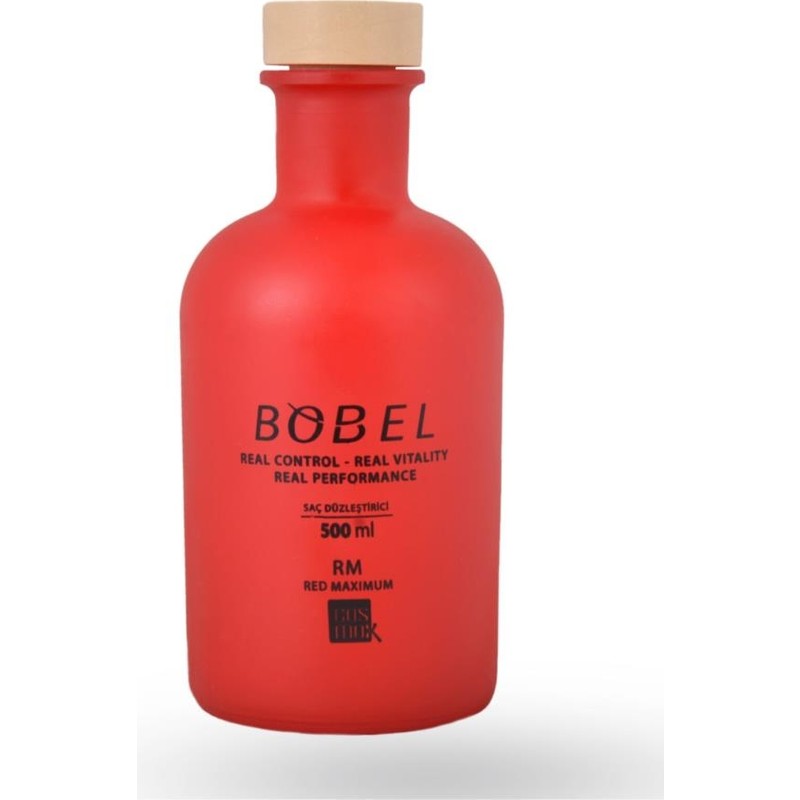 Bobel Saç Düzleştirici Red Maxımum -500 ml