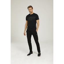 Lumberjack CT121 Basic Erkek Eşofman Alti - Siyah