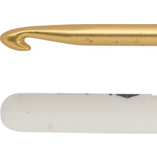 Kartopu 4.5 mm Beyaz Yumuşak Saplı Altın Yün Tığ