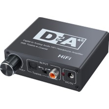 Alfais 5074 Digital To Analog Dac Çevirici Dönüştürücü Ses Optik Adaptörü