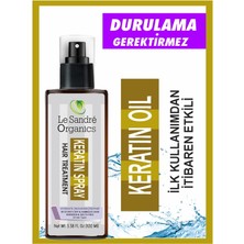 Aşırı Yıpranmış Saçlar Için Keratin Bakım Yağı 100 ml