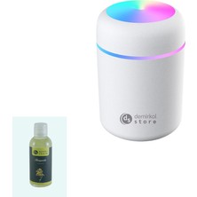 H2O Humidifier LED Işıklı Ulrasonik Hava Nemlendirici ve Aroma Difüzörü + 1 Adet Ortam Kokusu Hediye!