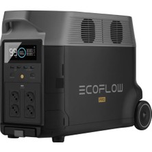 EcoFlow Delta Pro Taşınabilir Güç Kaynağı - 3600Wh Kapasite, 4x3600W (X-Boost 4500W) Çıkış Gücü, Ev, Karavan, Tekne ve Dış Mekan Kullanımı İçin LiFePO4 Bataryalı Solar Jeneratör