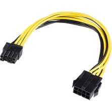 Akasa 8pin To 6+2pin Pcie Ekran Kartı Uzatma Dönüştürücü Kablo (AK-CBPW23-20)