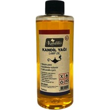 Kandillo Sarı Kandil Yağı Kokusuz Dumansız Iç Mekan Gaz Lambası Yakıtı 250 ml