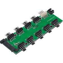 Akasa Flexa FP10H 4-Pin Pwm Çoğaltıcı 10 Port Hub Kablo (AK-CBFA09-50BK)