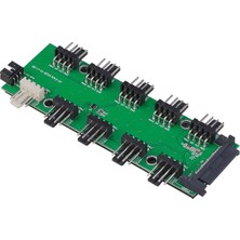 Akasa Flexa FP10H 4-Pin Pwm Çoğaltıcı 10 Port Hub Kablo (AK-CBFA09-50BK)