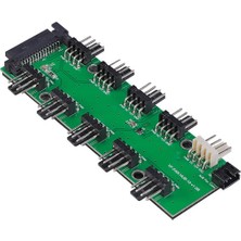 Akasa Flexa FP10H 4-Pin Pwm Çoğaltıcı 10 Port Hub Kablo (AK-CBFA09-50BK)