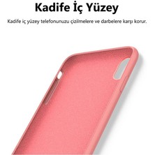 Kılıfmania Apple iPhone 13 Silikon Kılıf Altı Kapalı Içi Kadife Lansman Arka Kapak  - Kırmızı