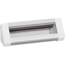 Legrand 054690 8 Modül Boş Bürotik Blok  Beyaz-Alüm.