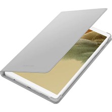 Samsung Galaxy Tab A7 Lite Kapaklı Kılıf - Gümüş Gri EF-BT220PSEGWW