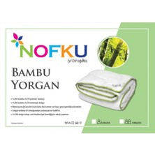 Nofku Tek Kişilik Bambu Yorgan 155x215 Cm