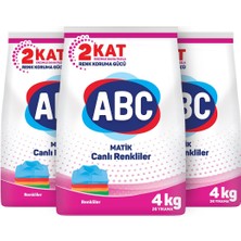 Abc Matik Color 4kgx3 Adet