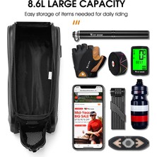 Selamm Batı Bisiklet YP0707281 Bisiklet Trunk Çantası Su Geçirmez Eyer Çantası Bisiklet Raf Arka Taşıyıcı Çanta Banliyö Bisiklet Bagaj Çantası Pannier (Yurt Dışından)