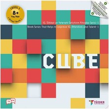 Cube 8+ Yaş / Iq, Dikkat ve Yetenek Geliştiren Kitaplar Serisi