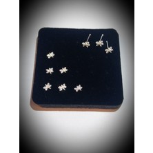 Begonia Accessories 925 Ayar Gümüş Zirkon Taşlı Yusufçuk Hızma