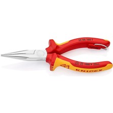 Knipex25 06 160T İzoleli Elektrikçi Asma Halkalı Kargaburun 1000 V