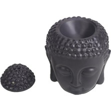 Dekoratif Buda Tasarımlı Buhurdanlık 14 cm Yağ Hediye