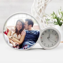 Fotoğraf Baskılı Saatli Sihirli LED Ayna
