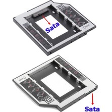 Atech 12.7mm HDD Caddy Notebook DVD SSD Kutu Sata Laptop 4717A Notebook