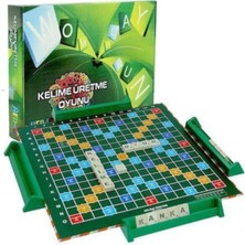 Kelime Oyunu / Yerli Üretim Scrabble Kelime Üretme Oyunu