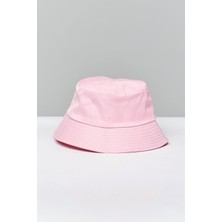 Eleven Markets Düz Pembe Kova Şapka Balıkçı Şapka Bucket Hat