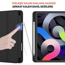 FUJİMAX Apple iPad Air 5 2022 10.9 (5.nesil) M1 Çipli Seri A2589,A2591 Kalemlikli Uyku Modlu Yatay Standlı Smart Kılıf