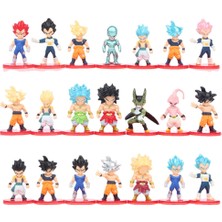 Sinley 21 Adet/takım Dragon Ball Action Figure Pvc Model Bebekler Oyuncaklar Hediyeler