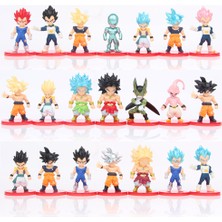 Sinley 21 Adet/takım Dragon Ball Action Figure Pvc Model Bebekler Oyuncaklar Hediyeler