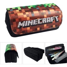 Sinley Minecraft Karikatür Kırtasiye Boxpencil Çantası (Yurt Dışından)