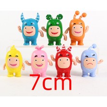 Sinley 7 Adet/takım Oddbods Pvc Figürler Oyuncaklar Hediyeler