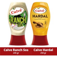 Calve Ranch Sos 245 gr & Hardal 250 gr