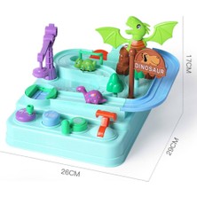 Dinozor Macera Parça Oyuncak Playset Etkileşimli Etkinlik Oyunu (Yurt Dışından)